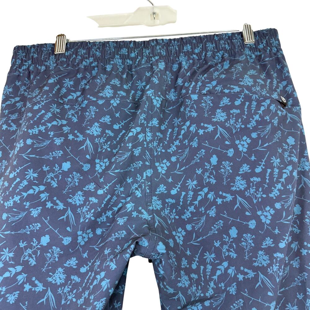 Backcountry Women's Blue Floral On The Go Ankle Hiking Pants Size Large - Picture 5 of 7
